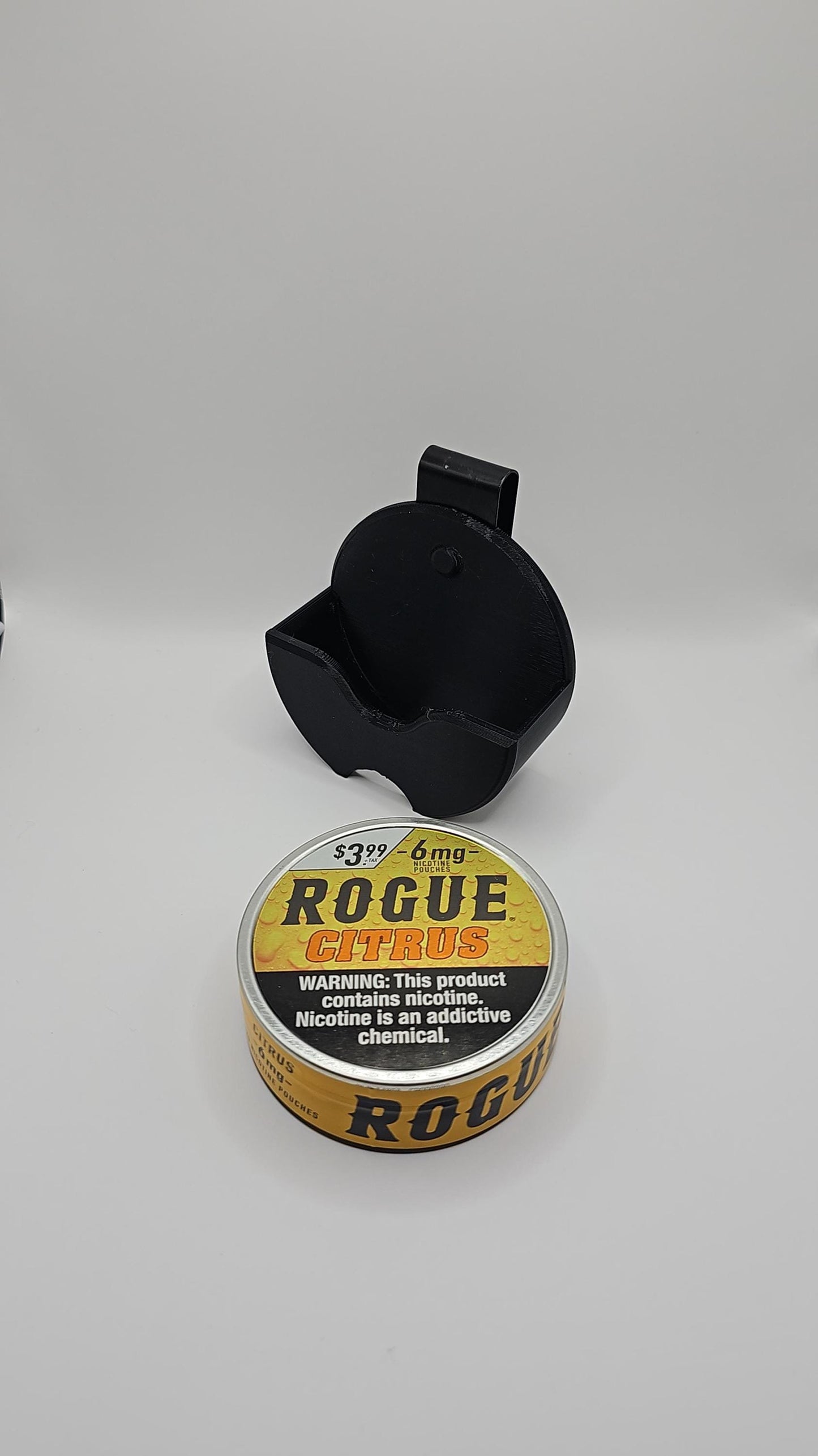Rogue Can Belt Clip | 3D Printed | Durable Pouch Holder Outdoor Accessory