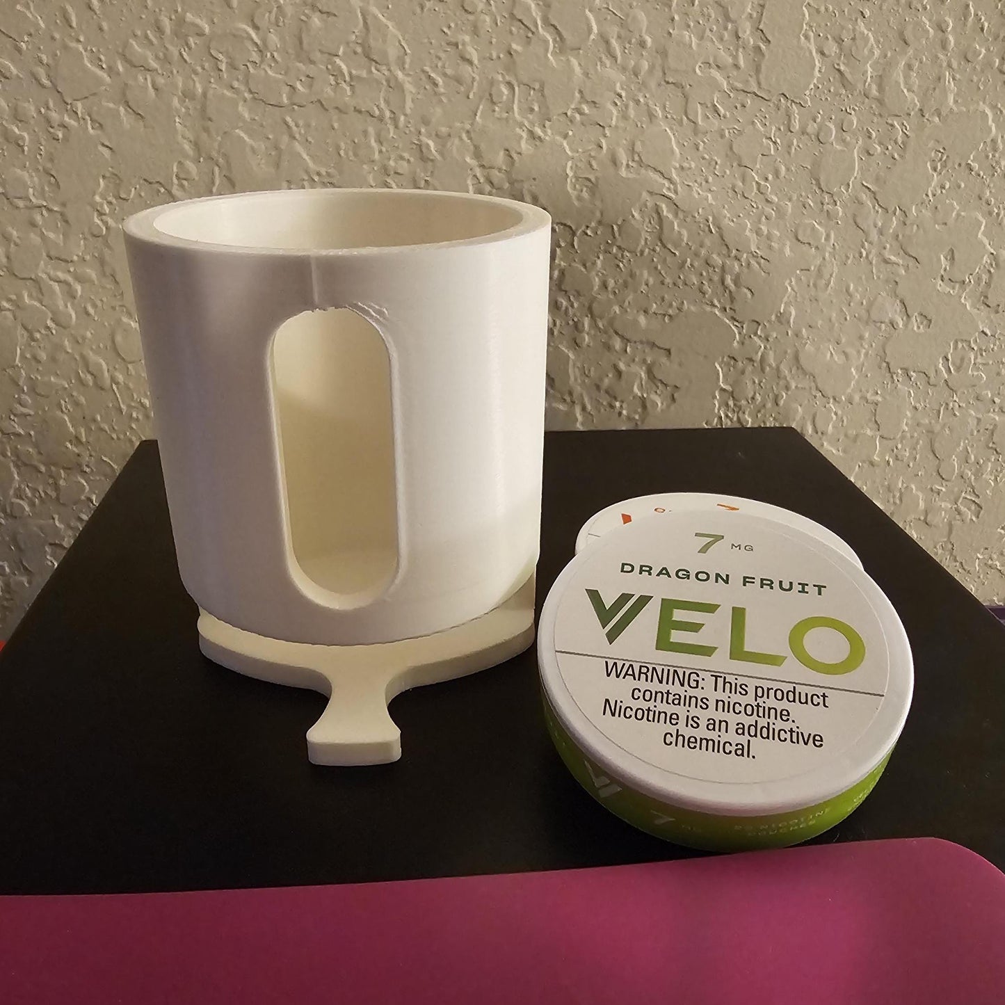 VELO and VELO Plus Pouch Dispenser | 3D Printed | Versatile Desk or Wall Mount Organizer for Office & Home