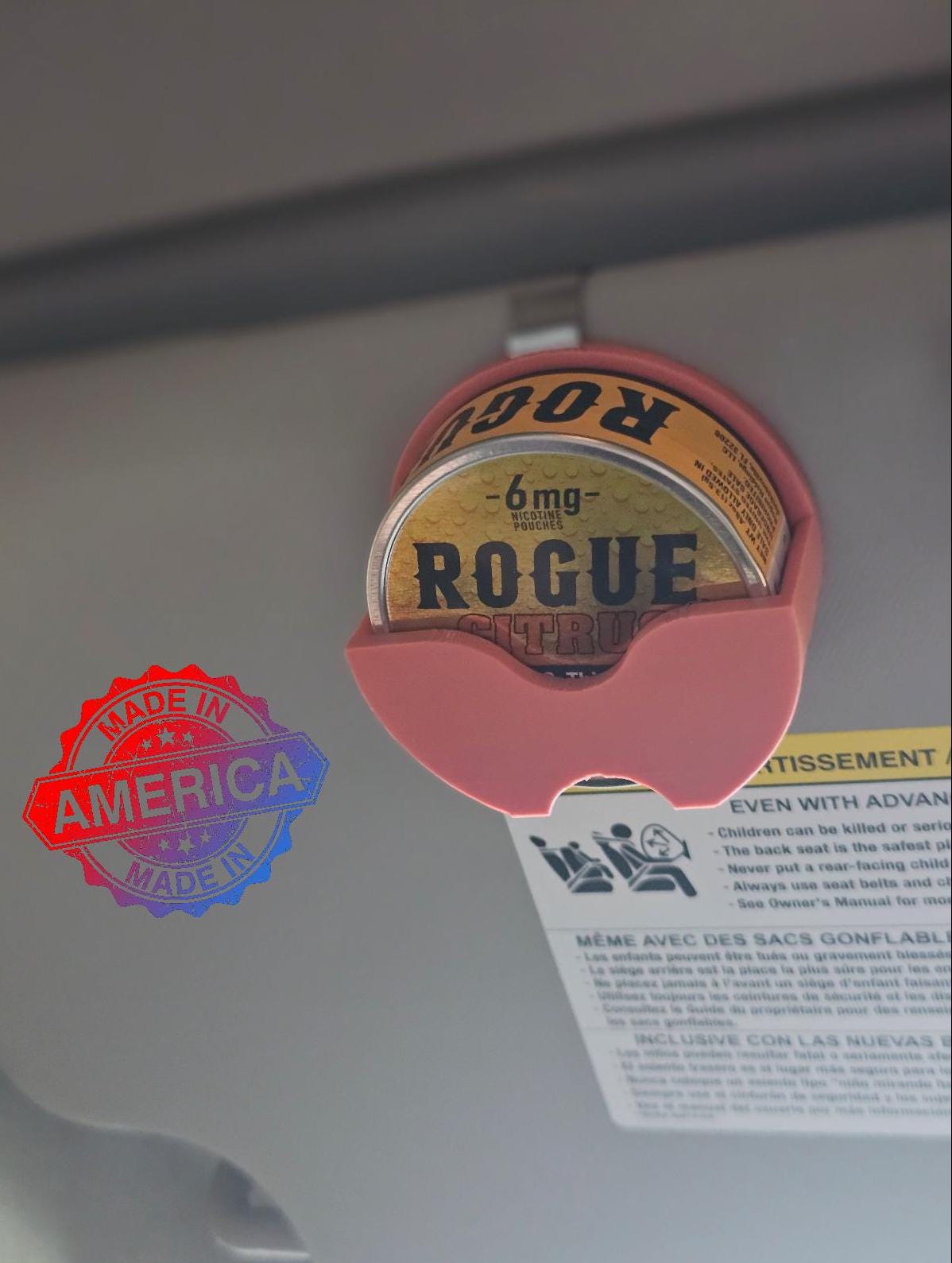 Rogue Compatible Visor Clip | 3D Printed | Car Organizer Unique Gift for Him