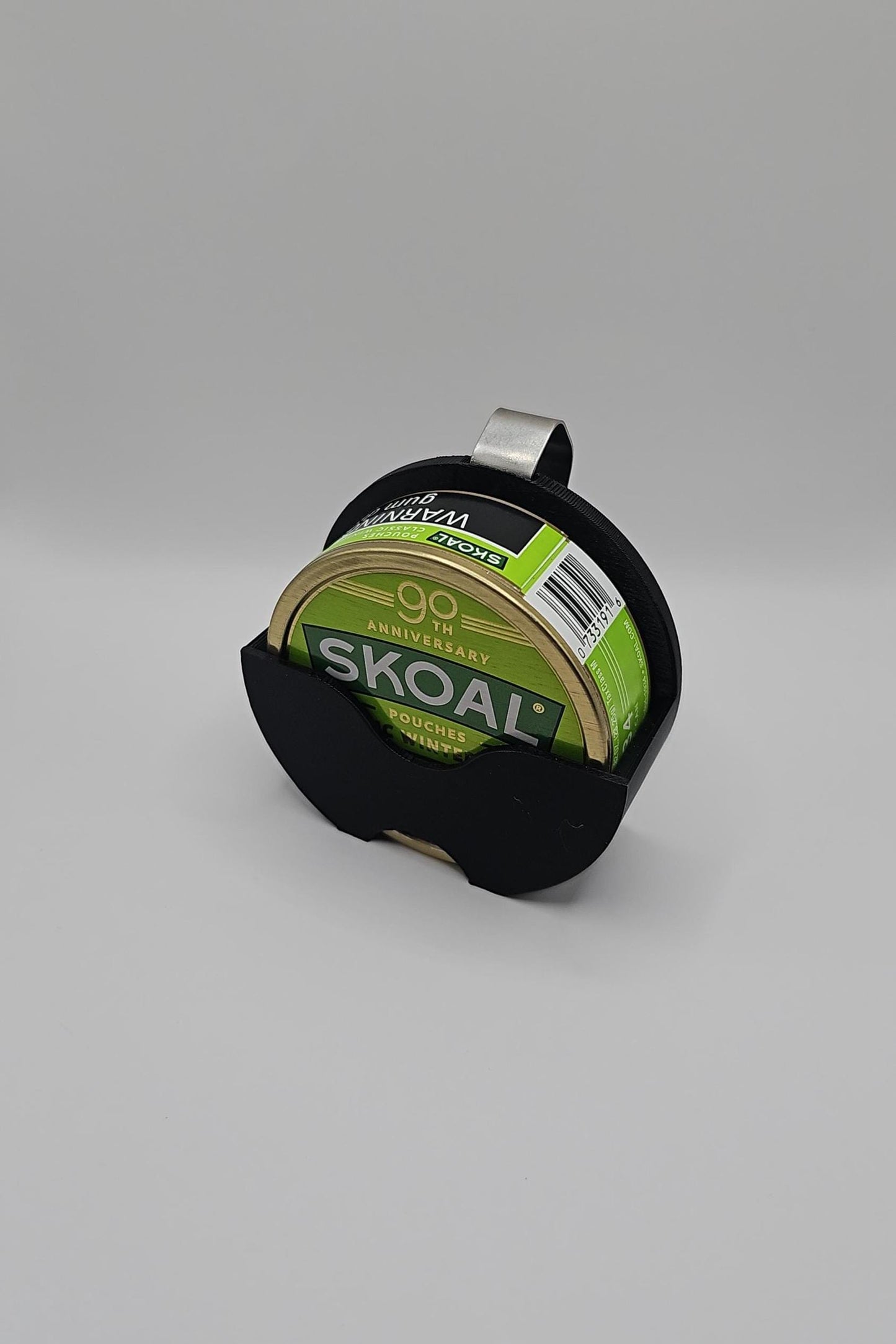 Skoal Compatible Can Visor Clip | 3D-Printed | Durable Holder Car Organization