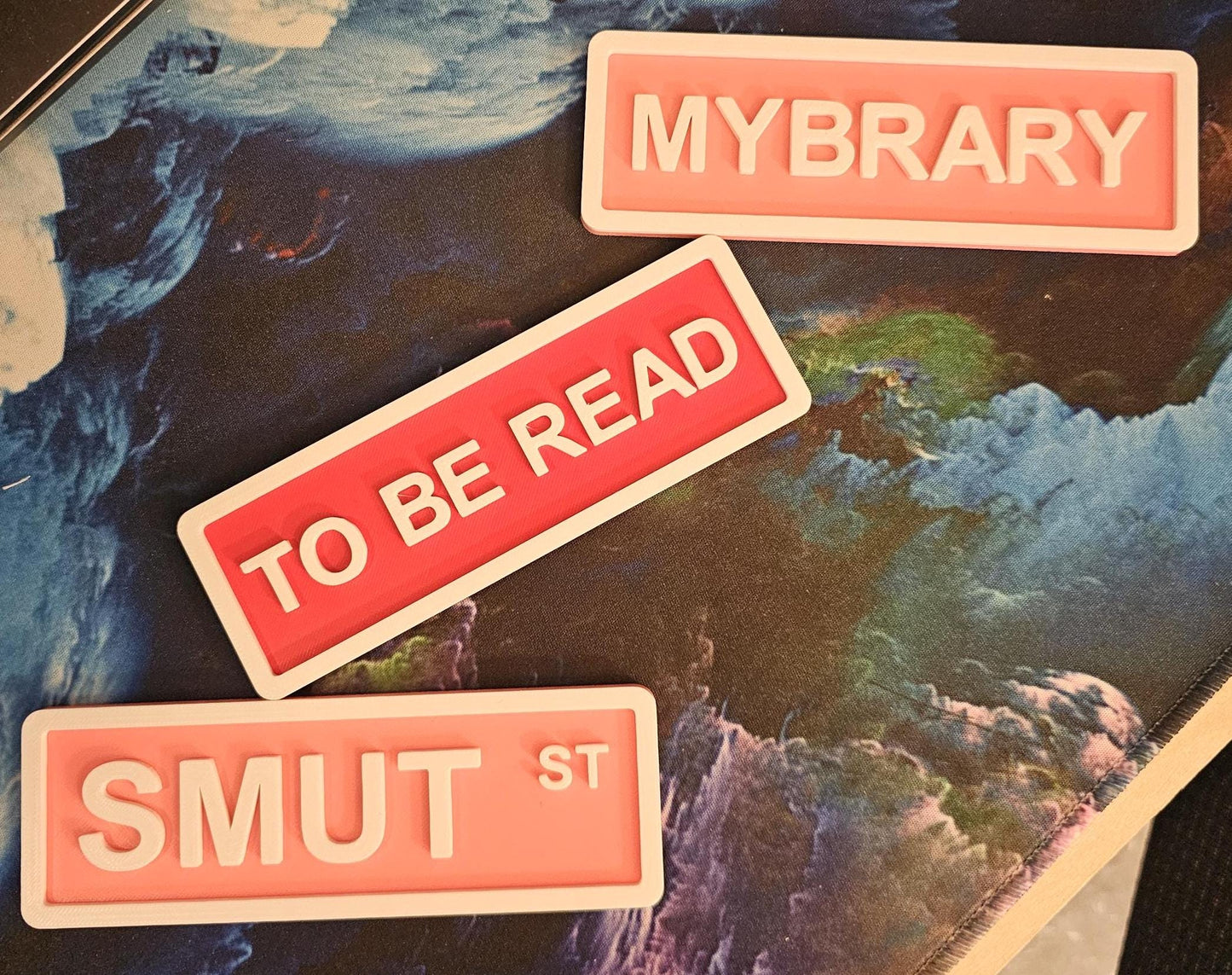 Personalized MYBrary Bookshelf Sign: Unique Reading Nook Decor for Book Lovers