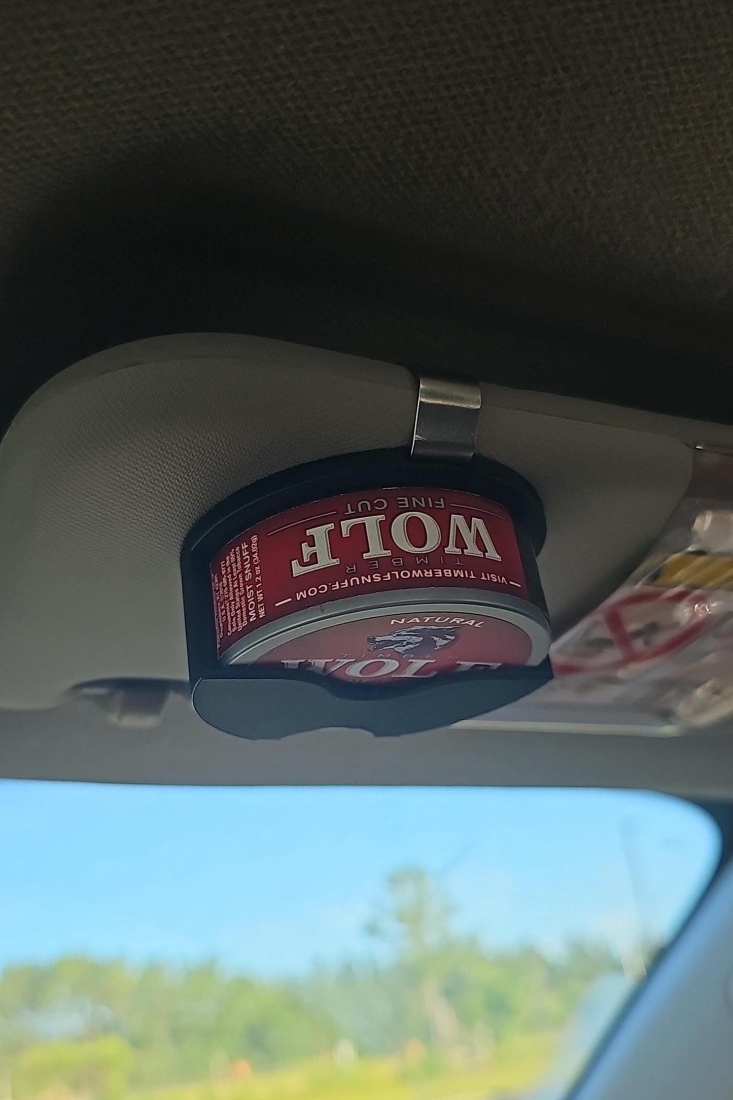 Timber Wolf Compatible Visor Clip Holder | 3D Printed | Clip-On for Easy Access - Unique Gift Idea