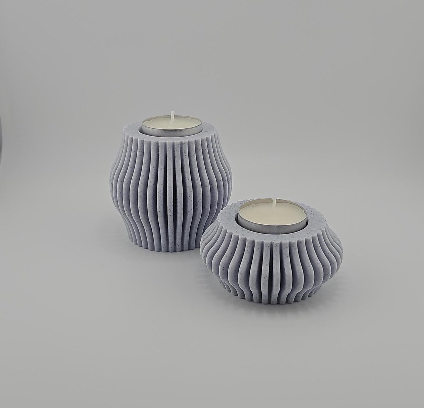 Tea Light Candle Holders - Modern 3D-Printed Design for Unique Home Decor - Perfect Gift for Candle Lovers