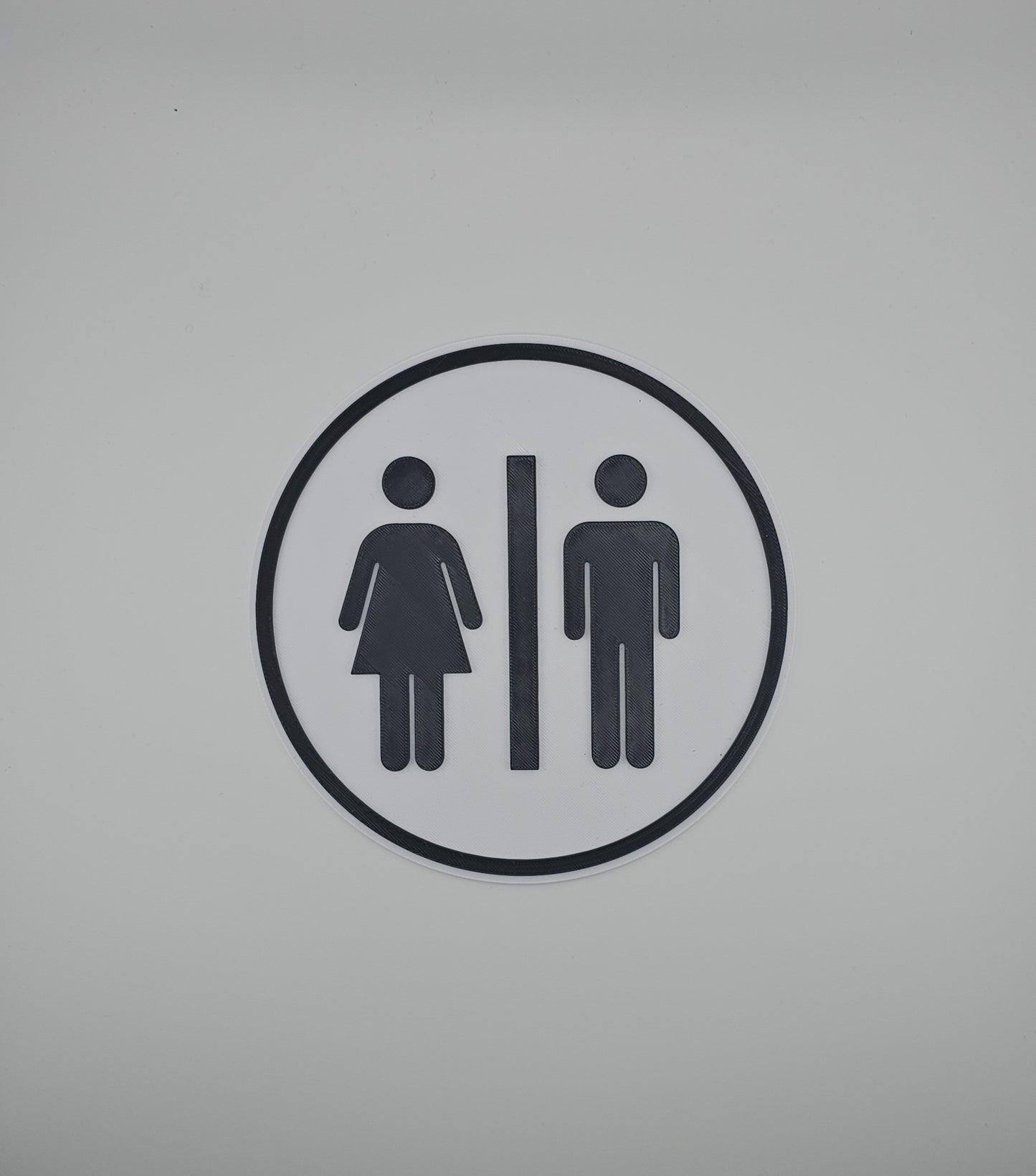 Bathroom Door Sign