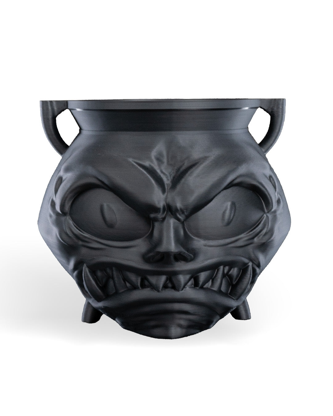 Angry Cauldron Candy Holder