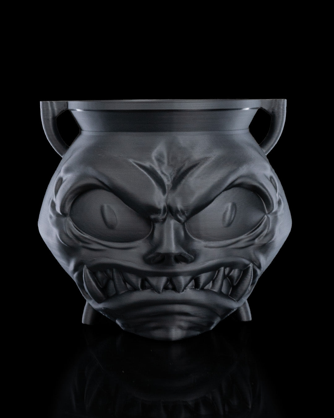 Angry Cauldron Candy Holder