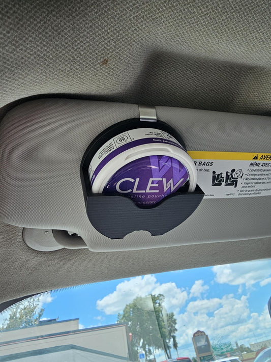 CLEW Compatible Visor Clip Holder | 3D Printed | Clip-On for Easy Access - Unique Gift Idea for Him