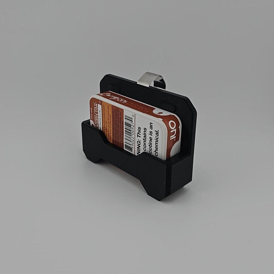 ON! Pouch Can/Box Visor Clip | 3d Printed | Durable Organizer - Stocking Stuffer for Him