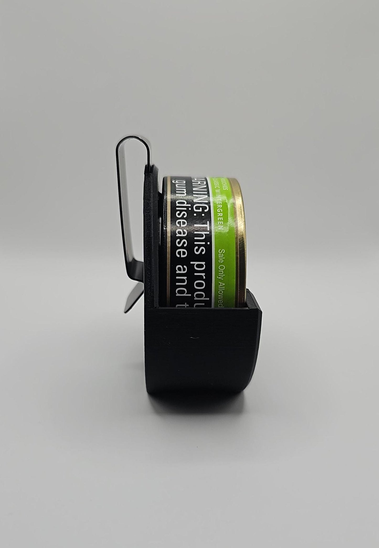 Copenhagen Can Belt Clip | 3D-Printed | Durable Pouch Holder Outdoor Accessory