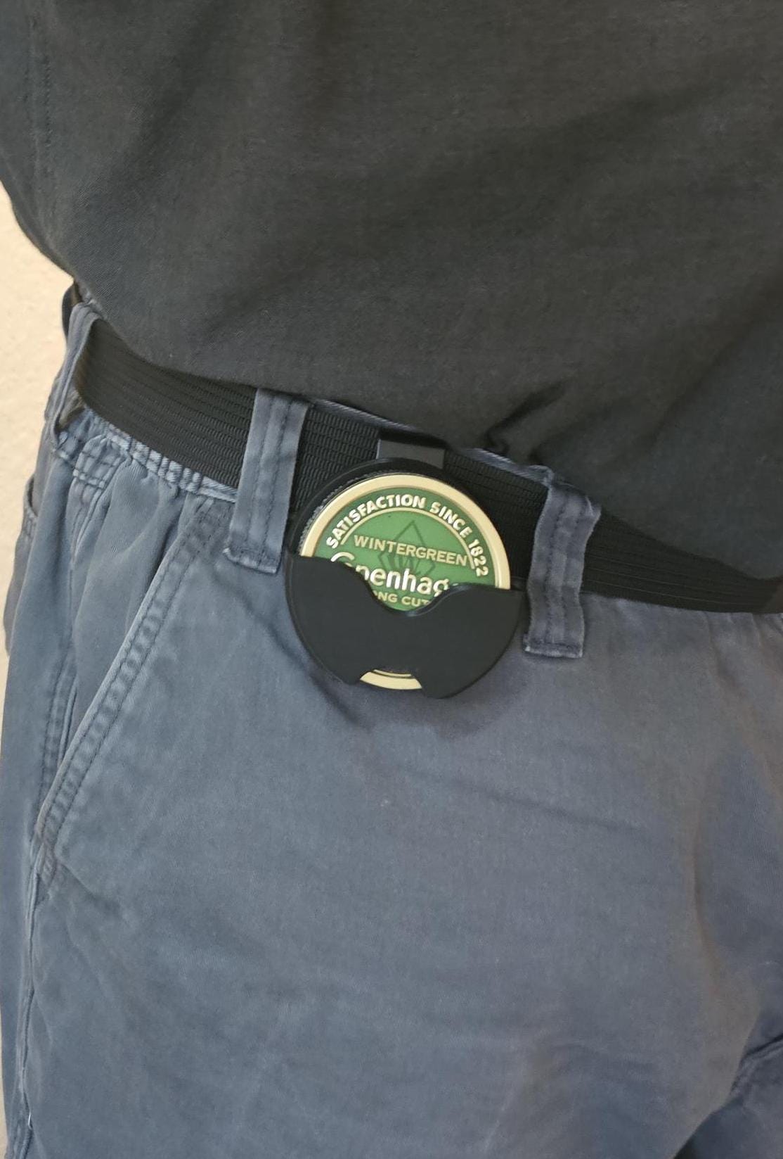 Copenhagen Can Belt Clip | 3D-Printed | Durable Pouch Holder Outdoor Accessory