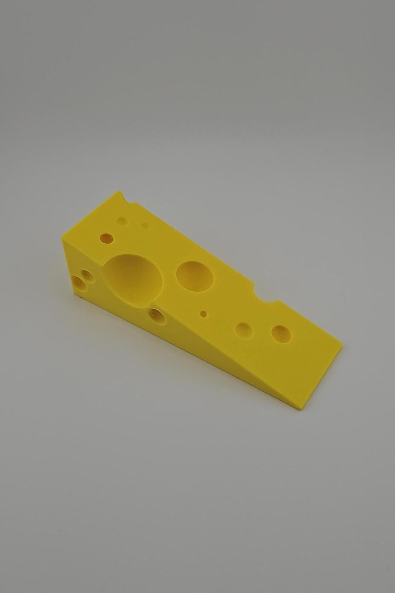 Cheese Wedge Doorstop | Cheesy Gift Door Stopper | Funny Food Lover