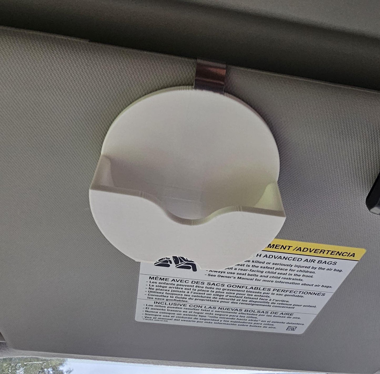 NYKD Compatible Visor Clip Holder | 3D Printed | Clip-On for Easy Access - Unique Gift Idea for NKYD Fans and Enthusiasts