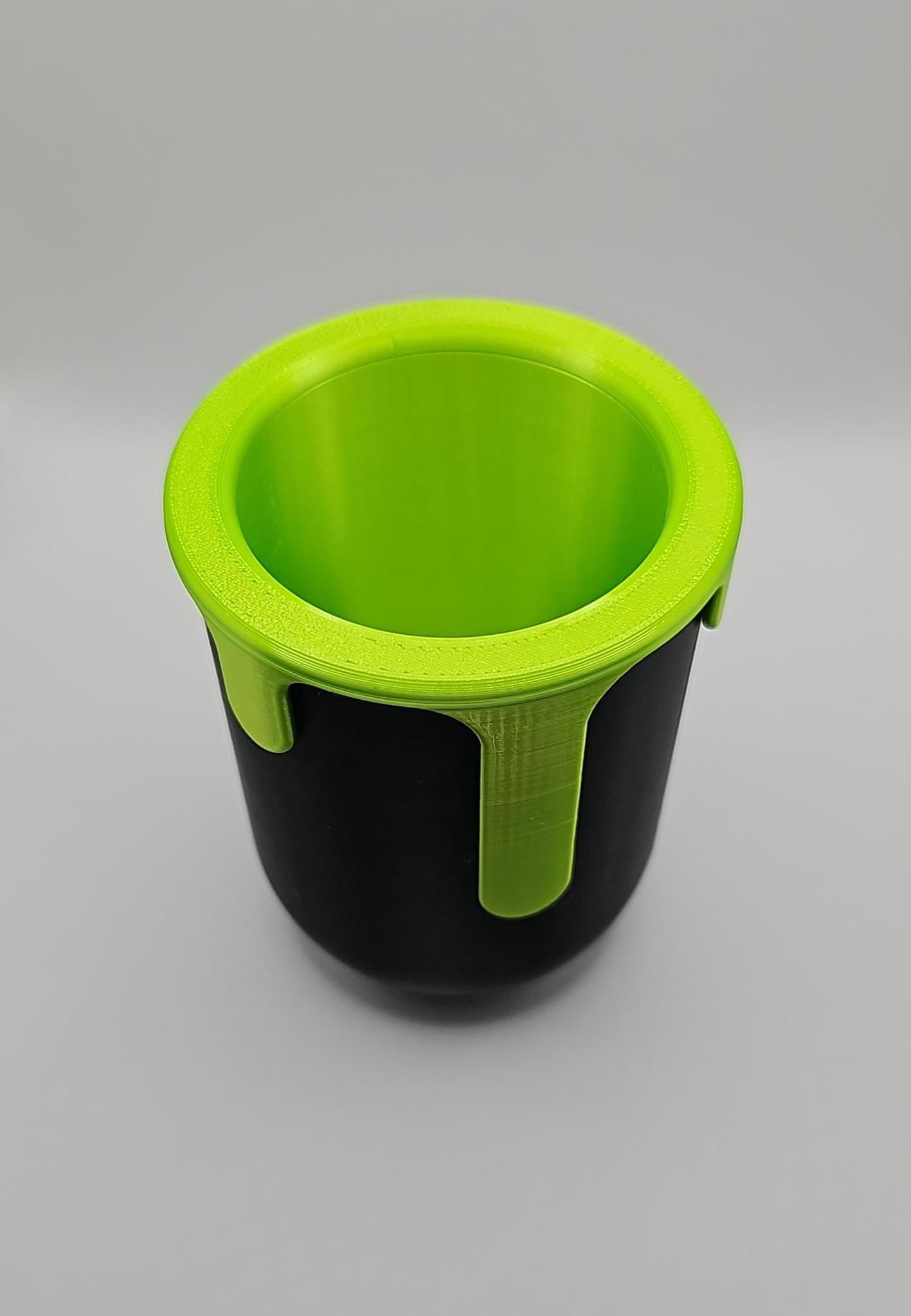 Unique 3D Printed Melting Paint Cup: Stylish Pen & Pencil Holder for Office Desk Organization