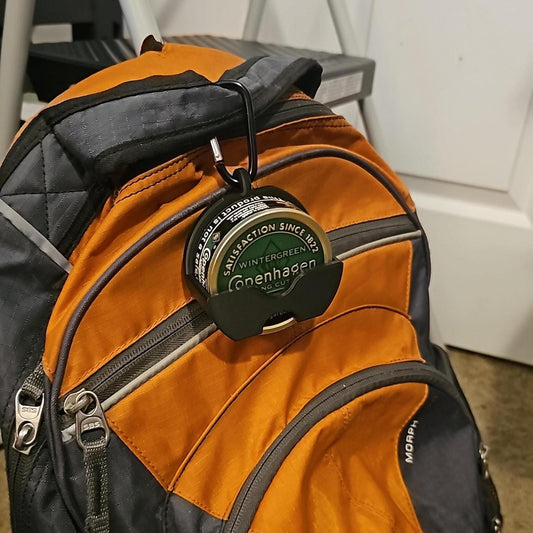 Copenhagen Compatible Holder with carabiner | 3D Printed | Unique Gift Idea for Zyn Fans and Enthusiasts