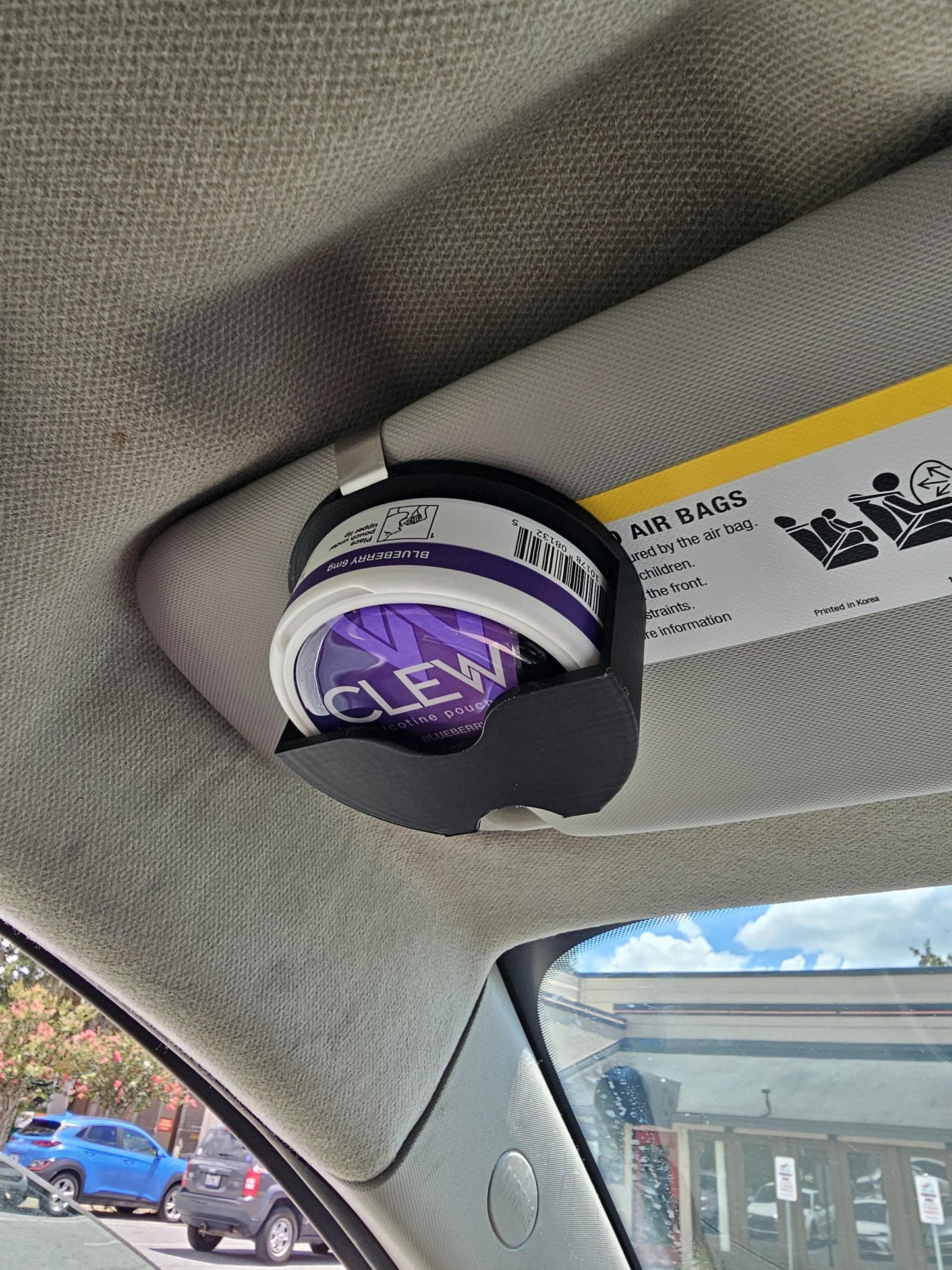 CLEW Compatible Visor Clip Holder | 3D Printed | Clip-On for Easy Access - Unique Gift Idea for Him