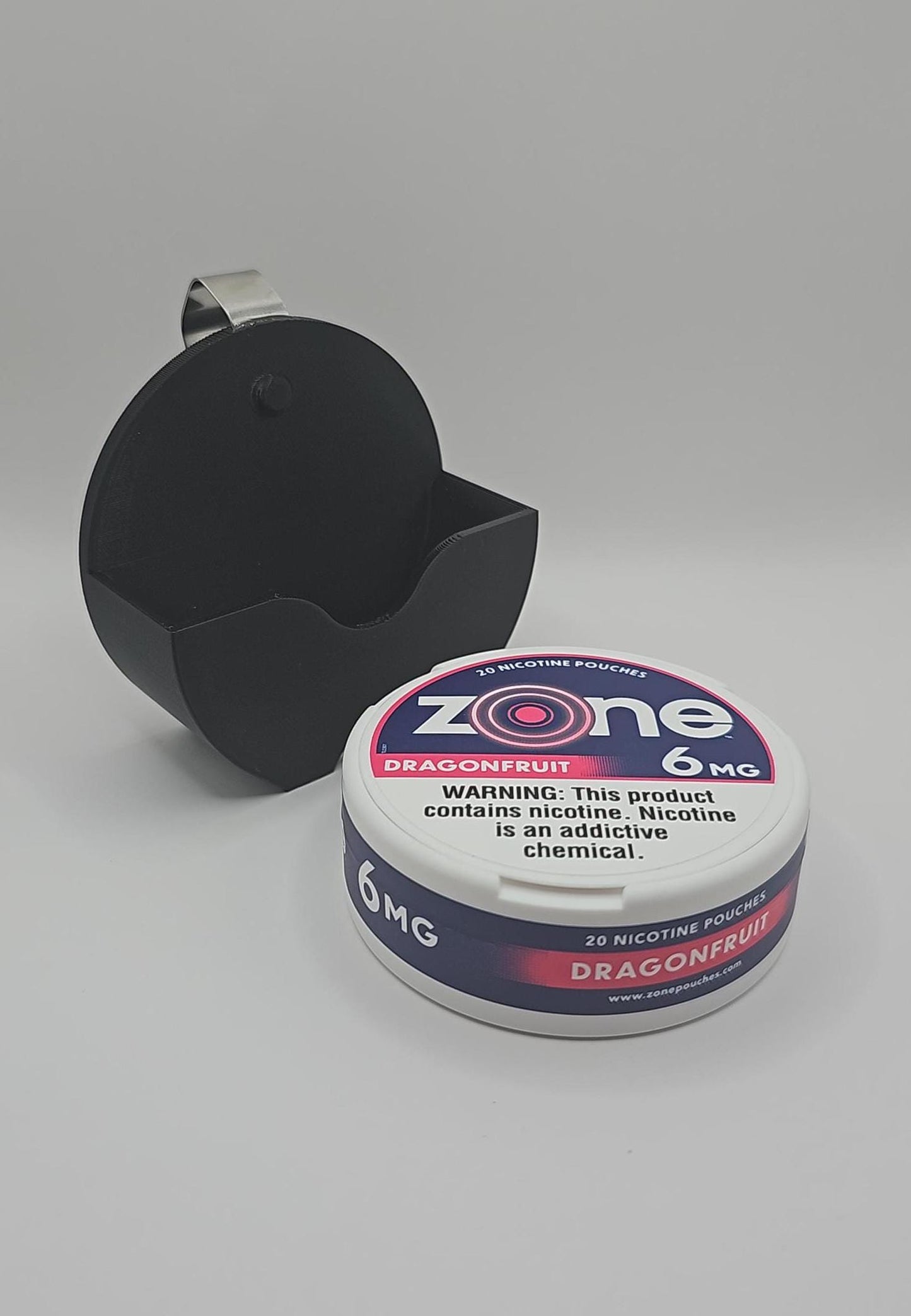 ZONE Can Visor Clip | 3D-Printed | Car Organizer Holder for Pouches