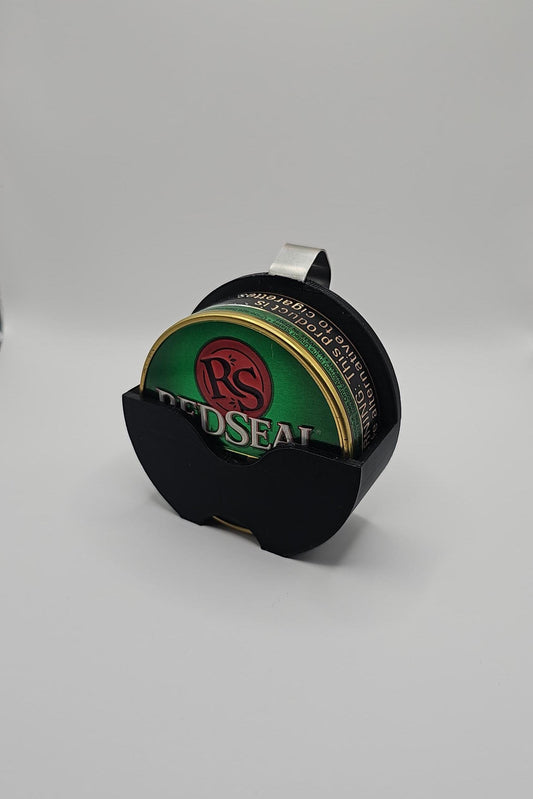 Red Seal Can Visor Clip | 3D-Printed | Unique Car Accessory for Storage & Organization