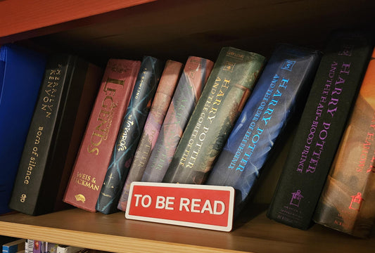 Personalized MYBrary Bookshelf Sign: Unique Reading Nook Decor for Book Lovers