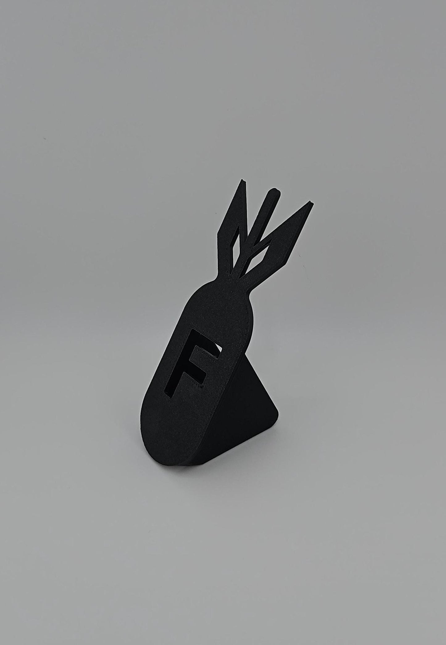 Dropping the "F-Bomb" 3D-printed decor, funny office desk accessory, perfect for adding humor to your workspace, unique gift for friends