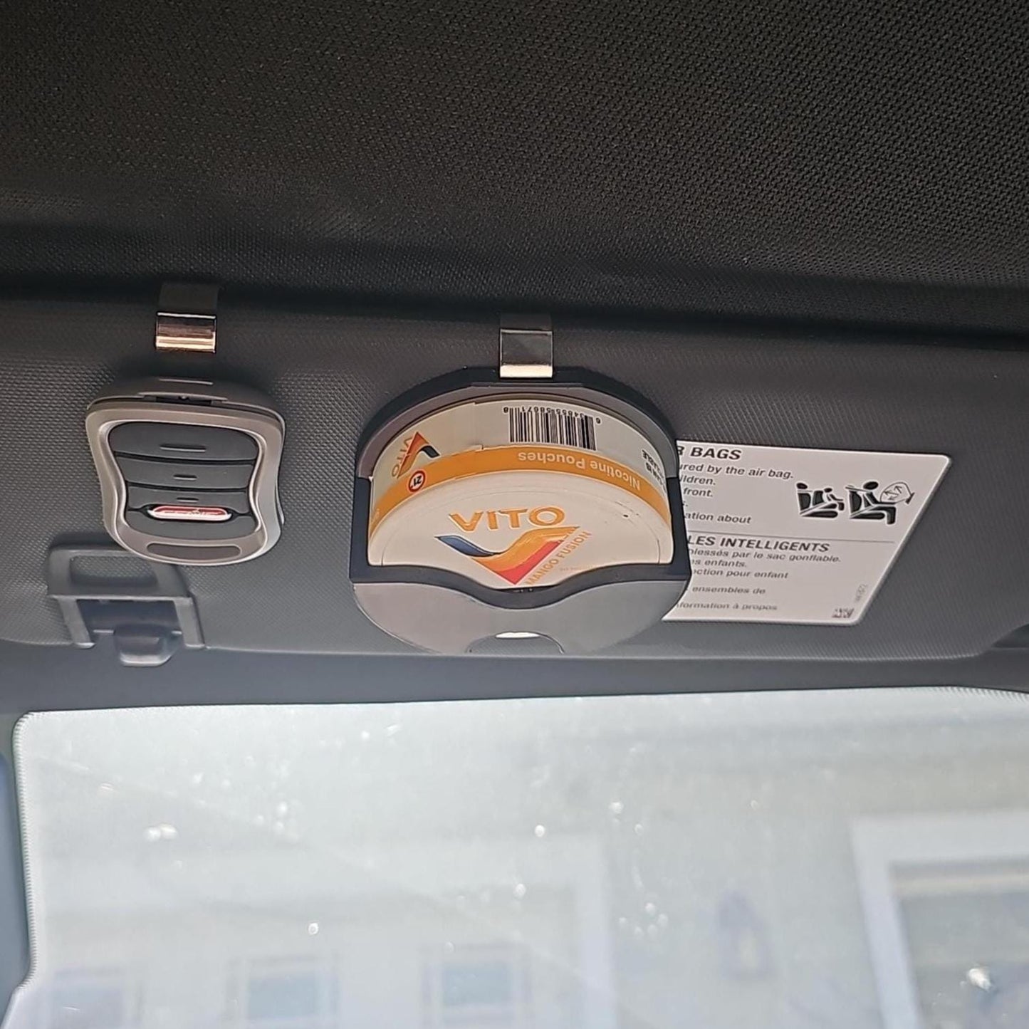 VITO Compatible Visor Clip Holder | 3D Printed | Clip-On for Easy Access - Unique Gift Idea for Him