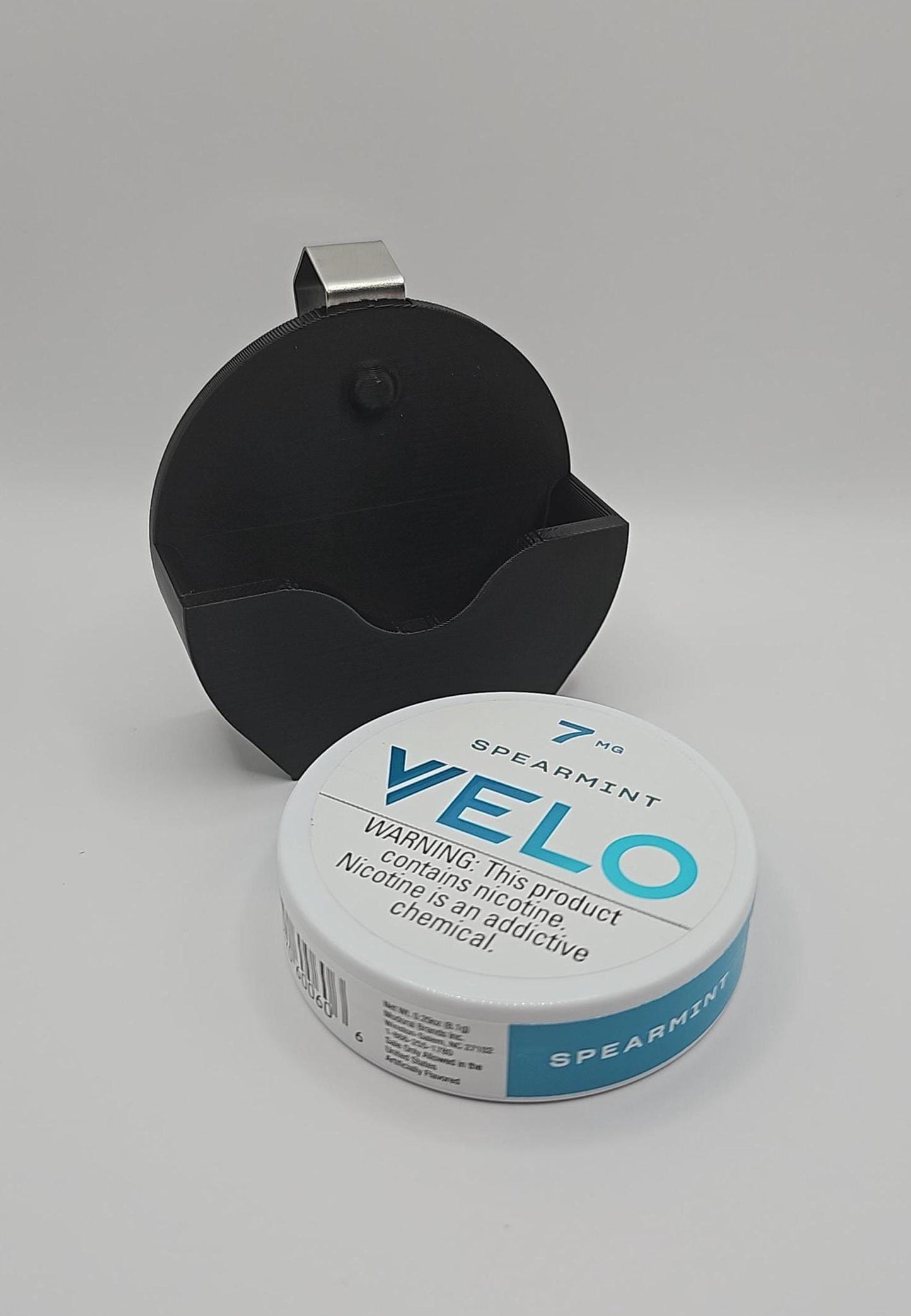 VELO and VELO Plus Compatible Visor Clip | 3D Printed | Pouch Can Organizer for Car - Gift for Him