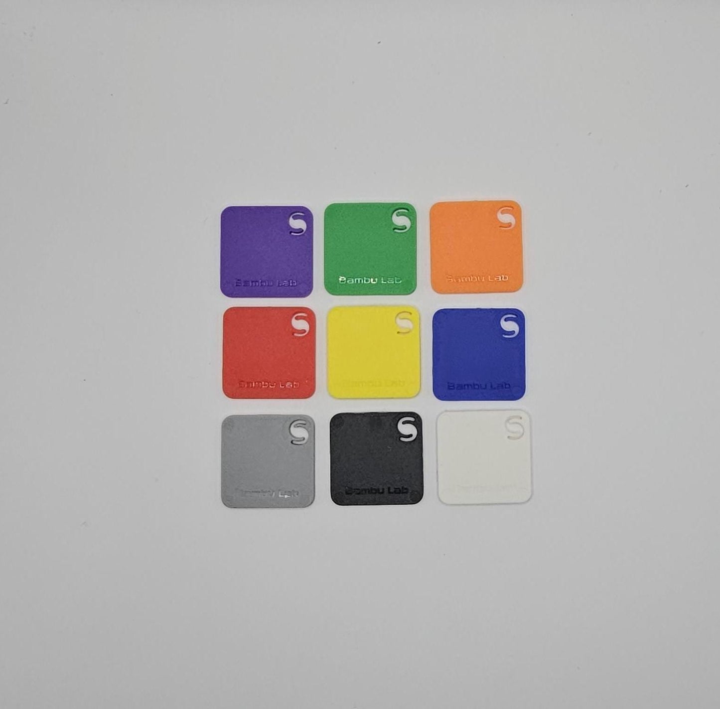 Stabby Stone Squares Fidget Set: 2 Sensory Keychains for Anxiety & Stress Management - Adult Gift