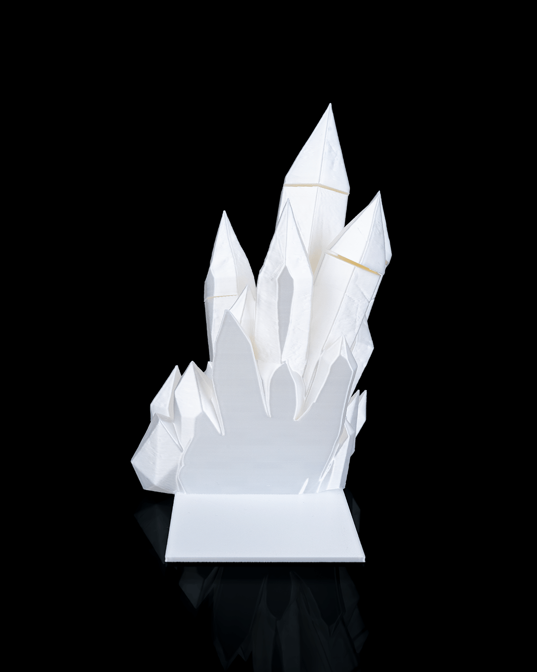 Fantasy Lore Crystal Bookend & Bookmark Set – Handcrafted 3D Printed Decorative Book Support, Unique Gift for Bookworms & Fantasy Fans