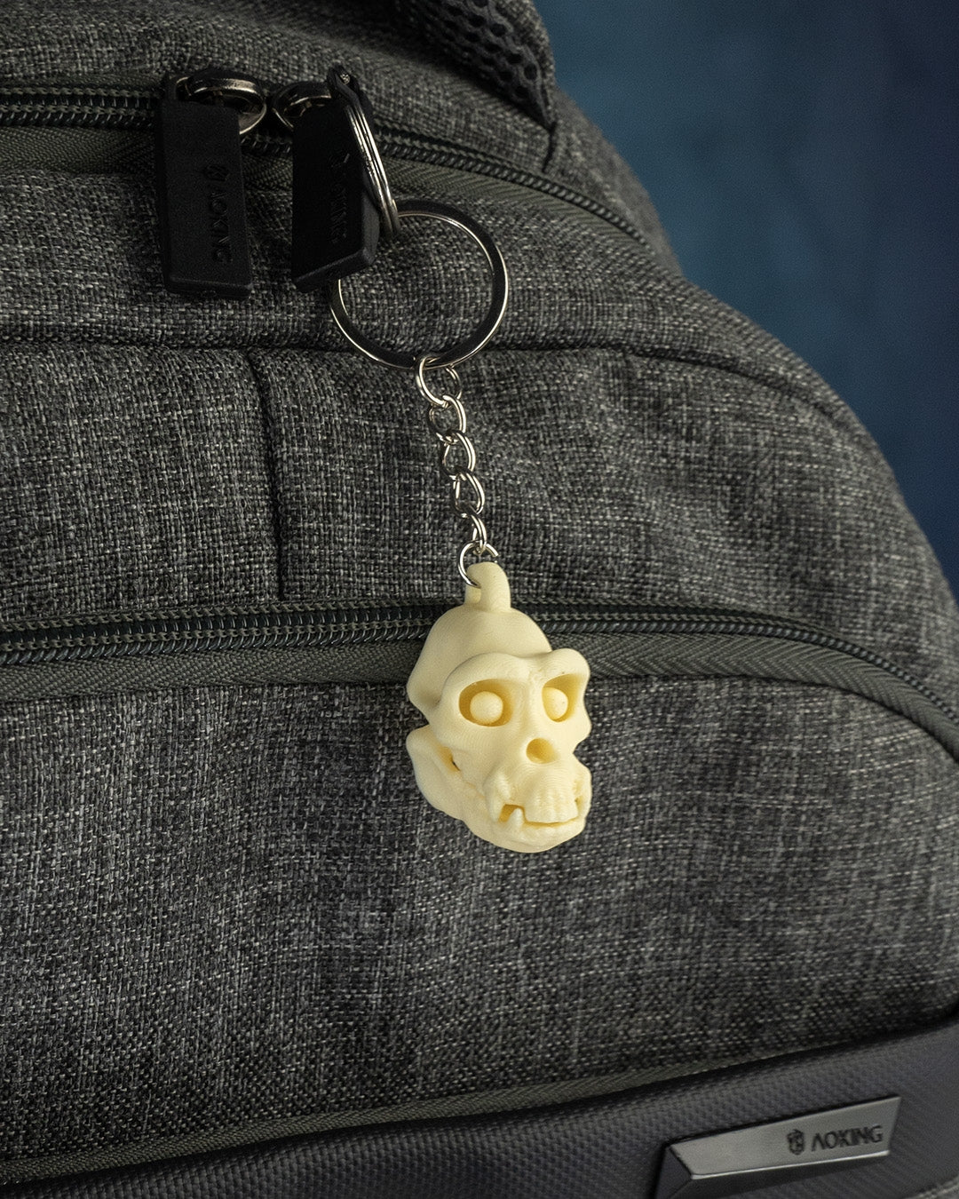 Skeleton Safari Keychains