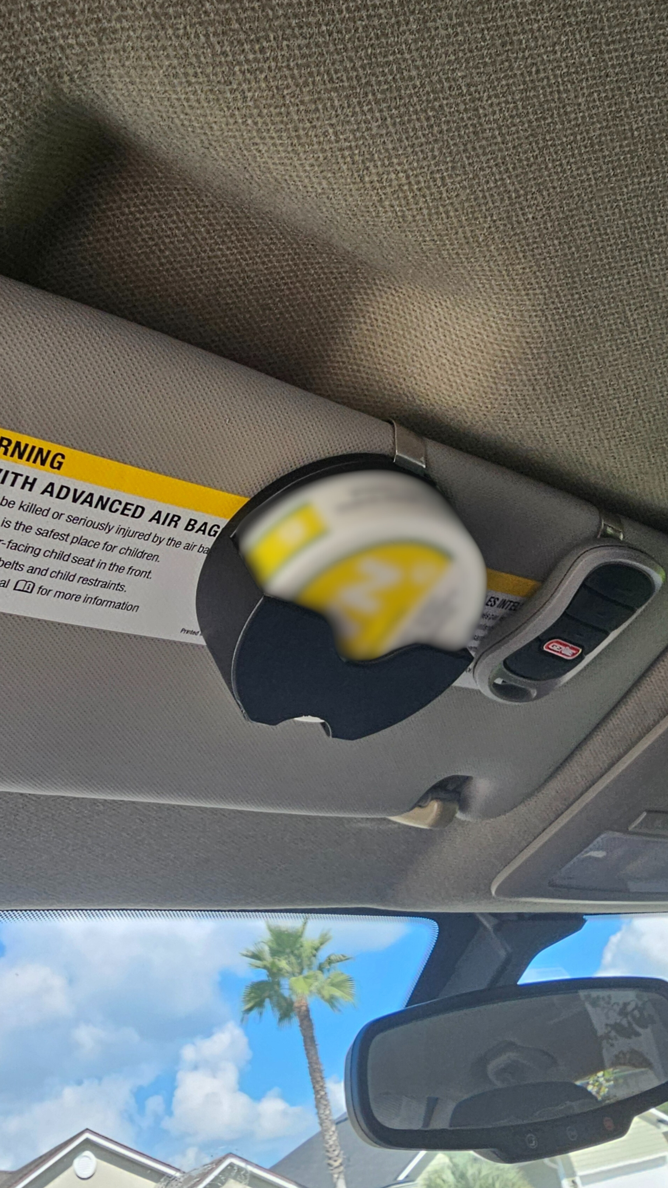 Zyn-Compatible Visor Clip Holder - 3D Printed Clip-On for Easy Access - Unique Gift Idea Nicotine Enthusiasts