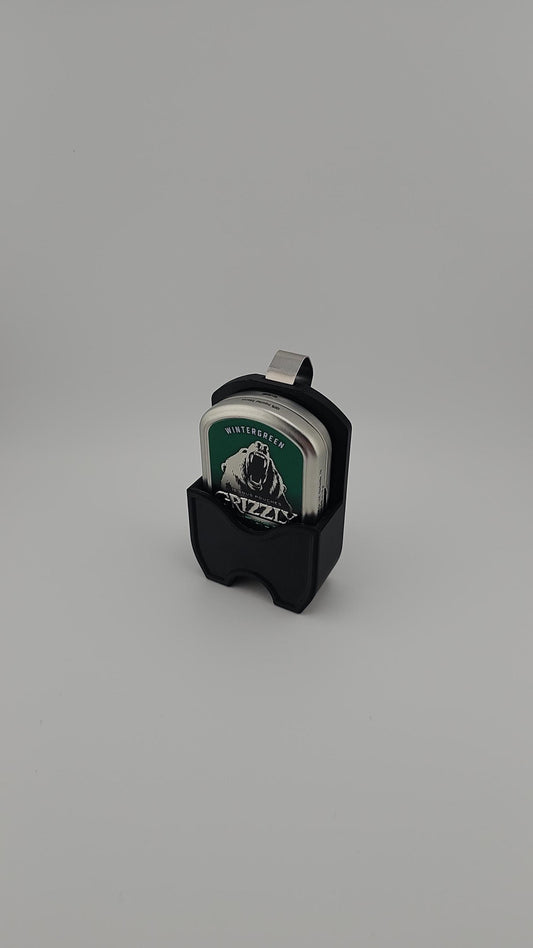 Grizzly SPITFREE Metal Can Visor Clip | 3D-Printed | Car Organization Accessory