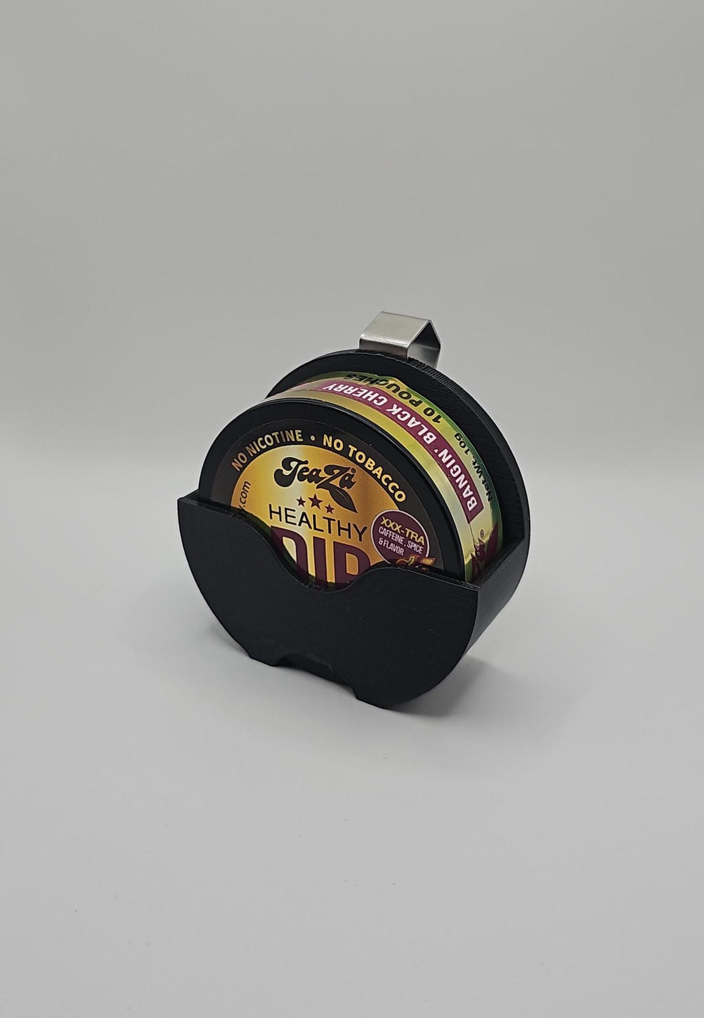 Teaza Energy Dip Can Visor Clip | 3D-Printed | Organizer for Vehicle Travel - Great Gift for your Healthiest of Friends