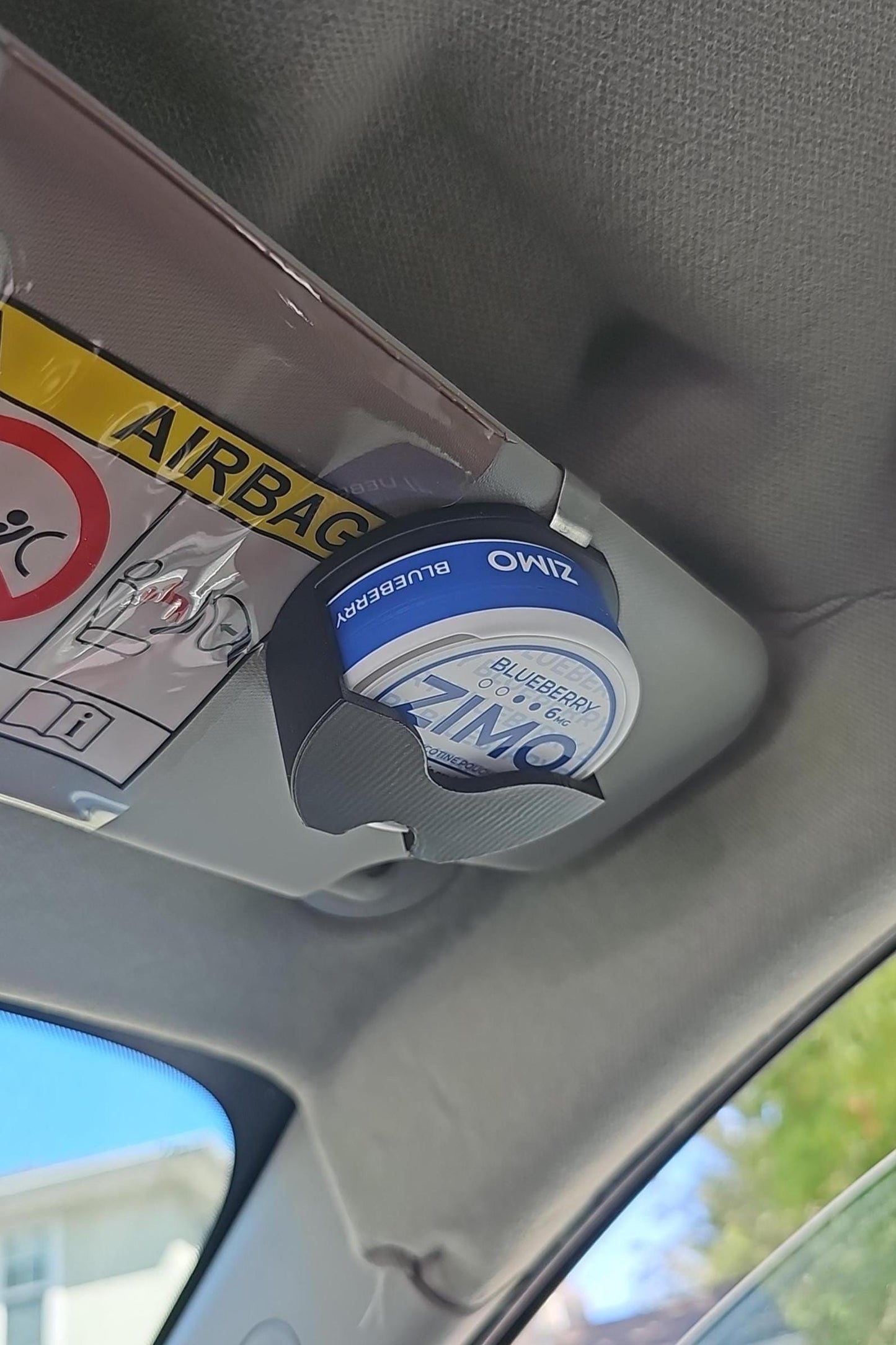 ZIMO Compatible Visor Clip Holder | 3D Printed | Clip-On for Easy Access - Unique Gift Idea