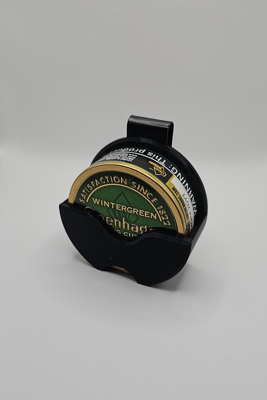 Copenhagen Can Belt Clip | 3D-Printed | Durable Pouch Holder Outdoor Accessory