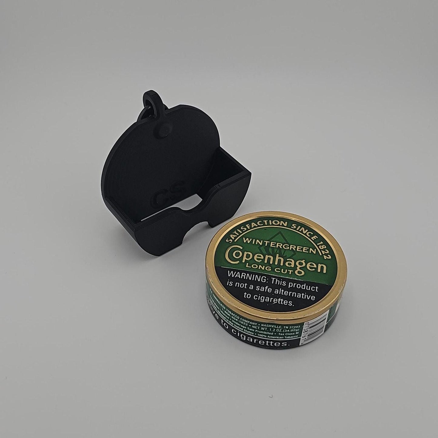 Copenhagen Compatible Holder with carabiner | 3D Printed | Unique Gift Idea for Zyn Fans and Enthusiasts