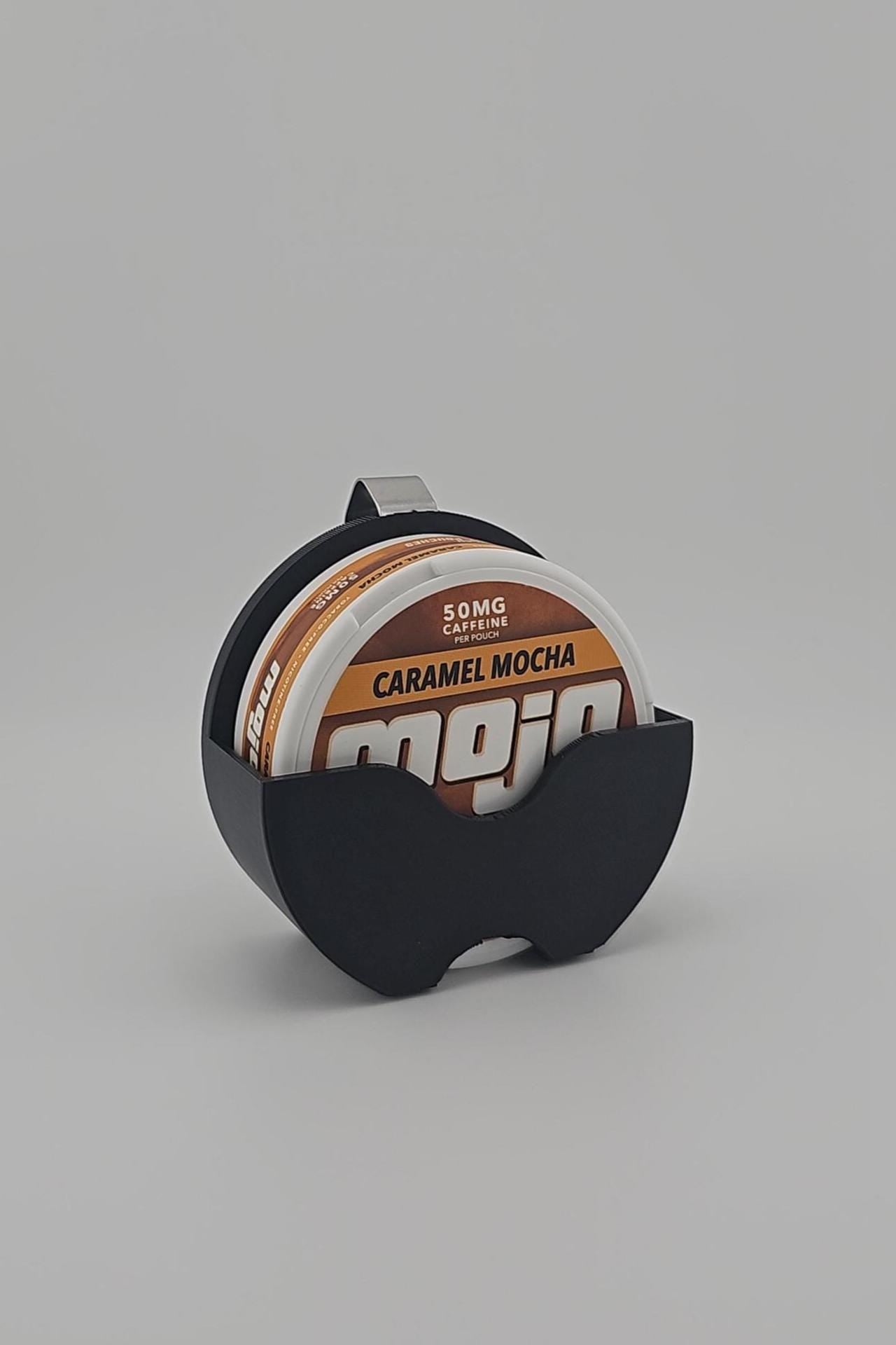 MOJO Caffeine Visor Clip |  3D-Printed | Coffee Pouch Accessory Unique Functional Car Gift