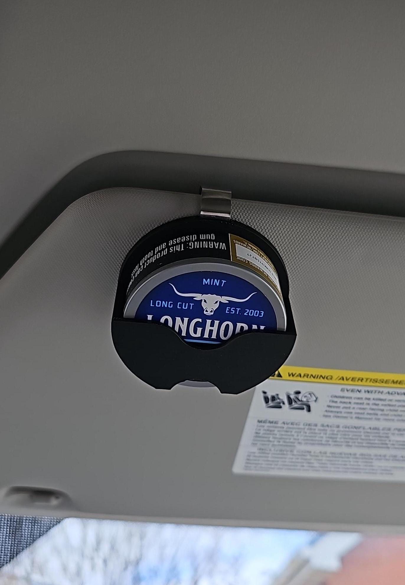 Longhorn Compatible Visor Clip | 3D-Printed | Vehicle Organization & Travel Accessory