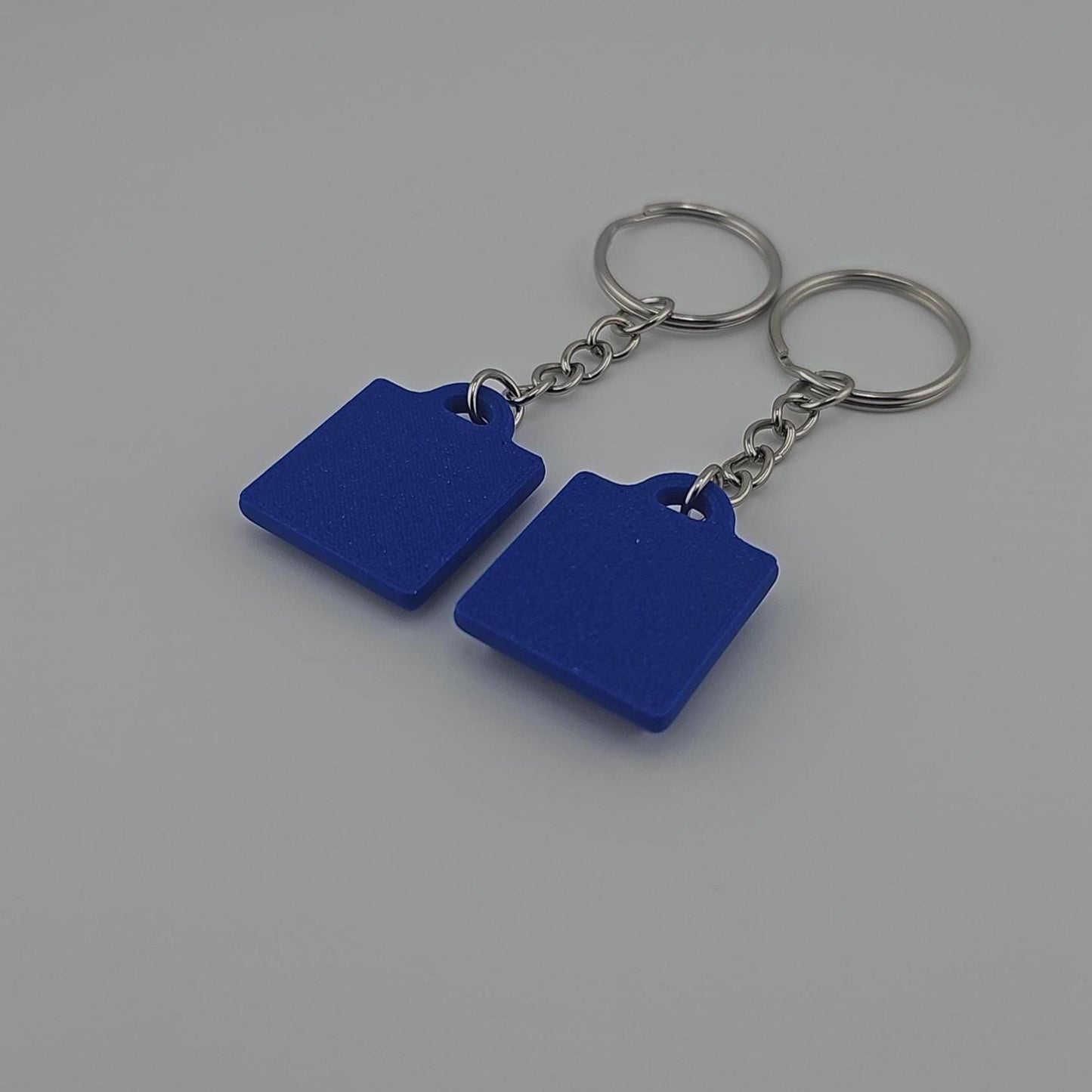 Stabby Stone Squares Fidget Set: 2 Sensory Keychains for Anxiety & Stress Management - Adult Gift