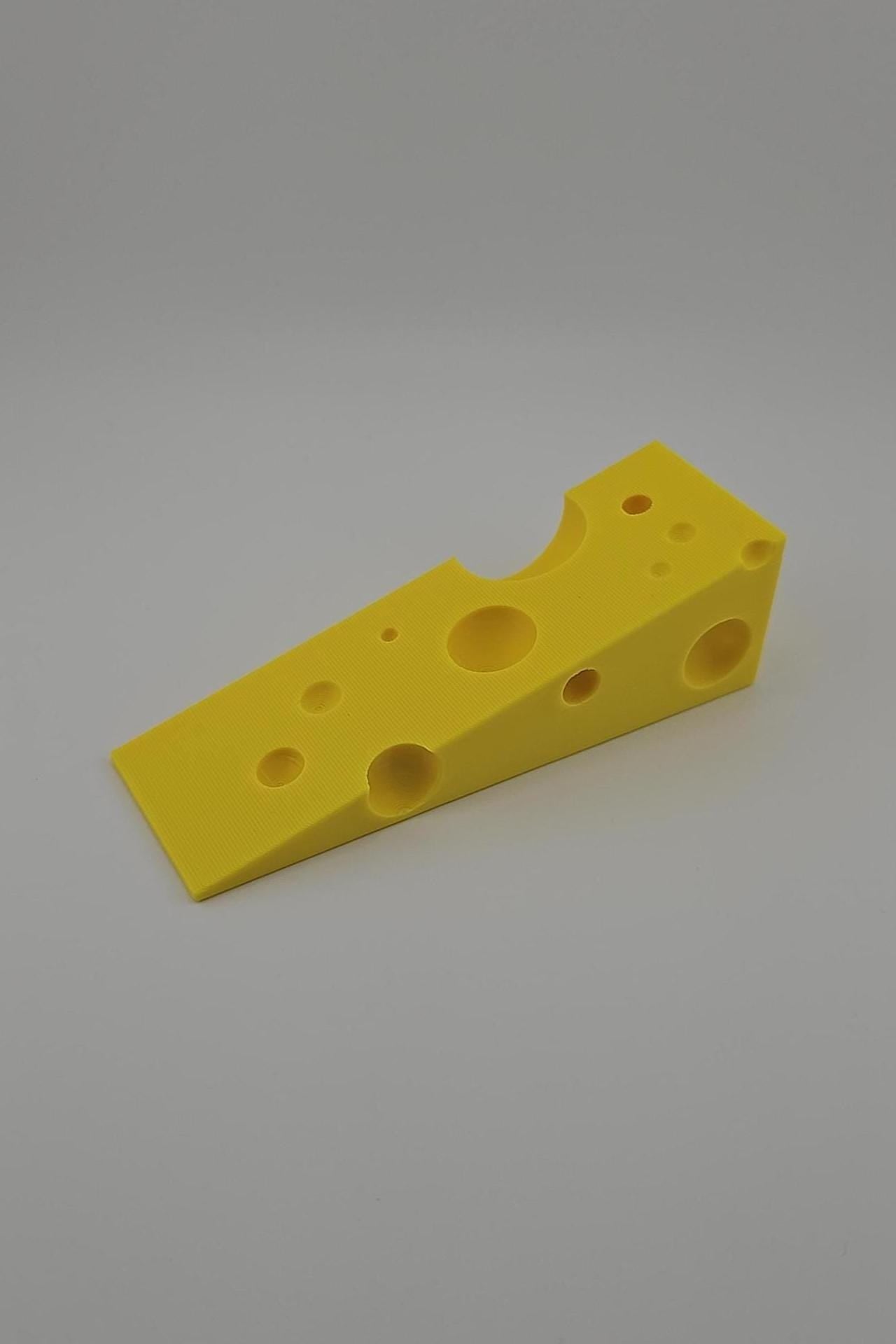 Cheese Wedge Doorstop | Cheesy Gift Door Stopper | Funny Food Lover