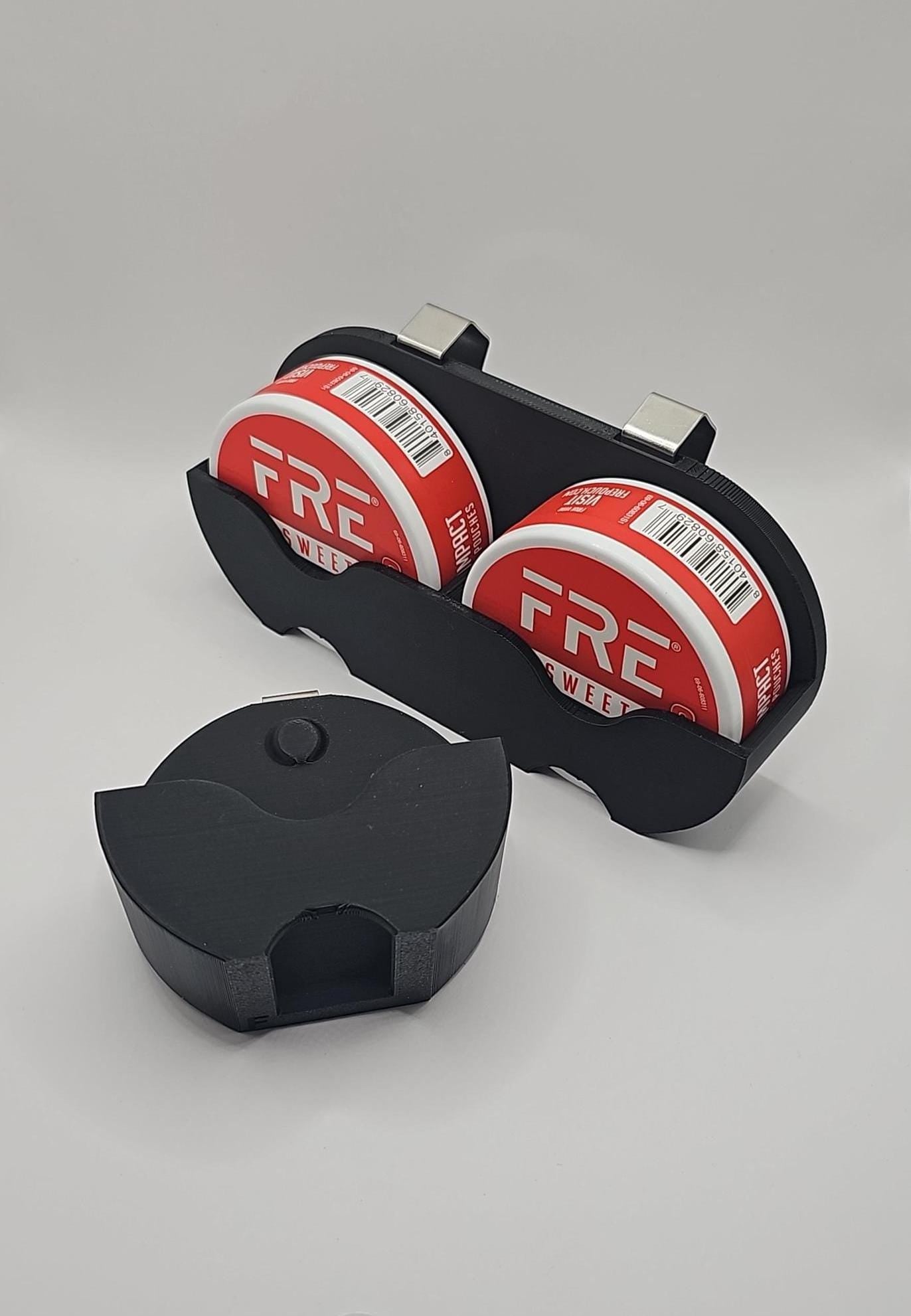 FRE High Impact Compatible Visor Clip | 3D-Printed | Car Organizer for Cans Travel Accessory