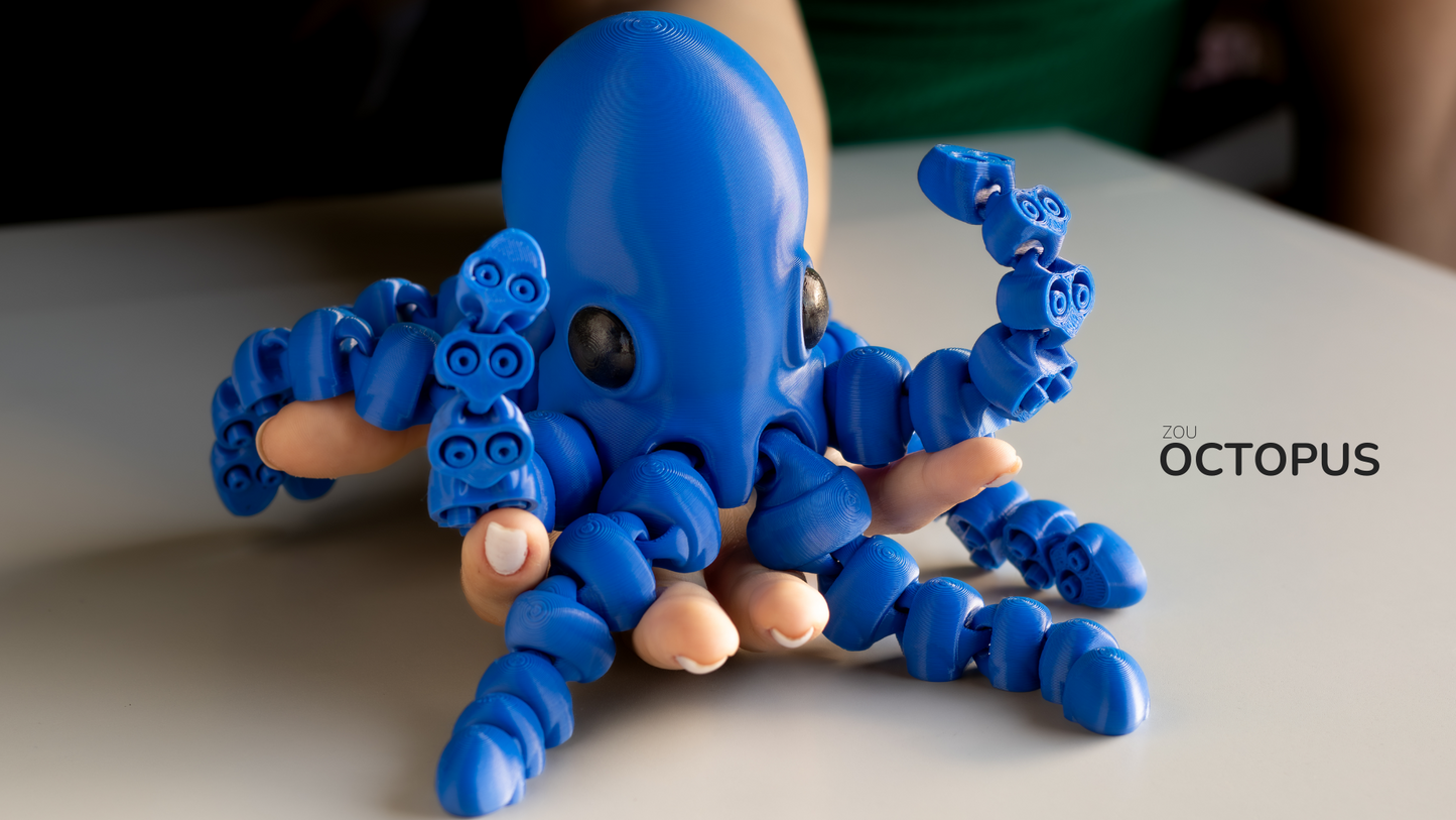 Flexy Octopus by ZOU3D
