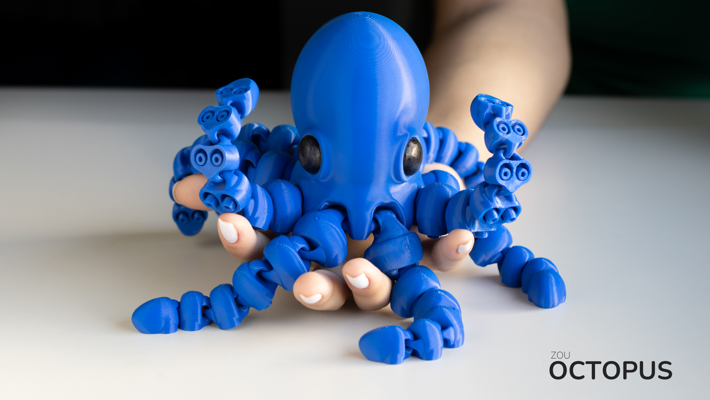 Flexy Octopus by ZOU3D
