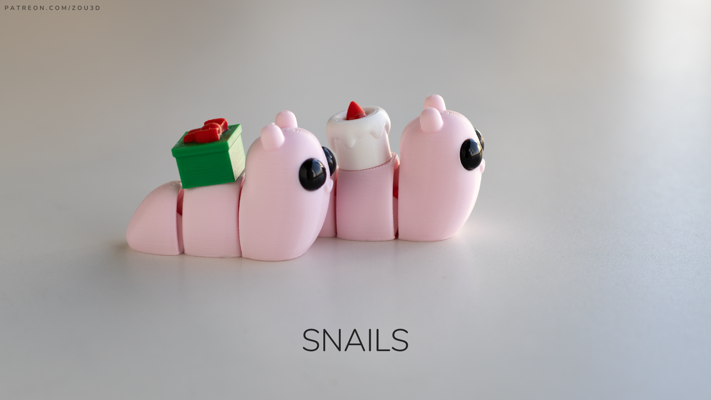 Baby Holiday Snail
